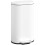 30 L Modern Curved Kitchen Bin - White 1