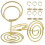 Golden Metal Menu Holder Stand 30 pcs 5