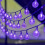 Solar Mini String Lights 100 LED Spherical Bulbs 8 Modes 2