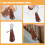 Foldable Shoe Horn Keychain Metal 2 pcs 2