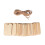 Wooden Hanging Tags Beige Synthetic 50 pcs 4