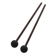 Glockenspiel Drum with Handle and Soft Rubber Mallets 1 Pair