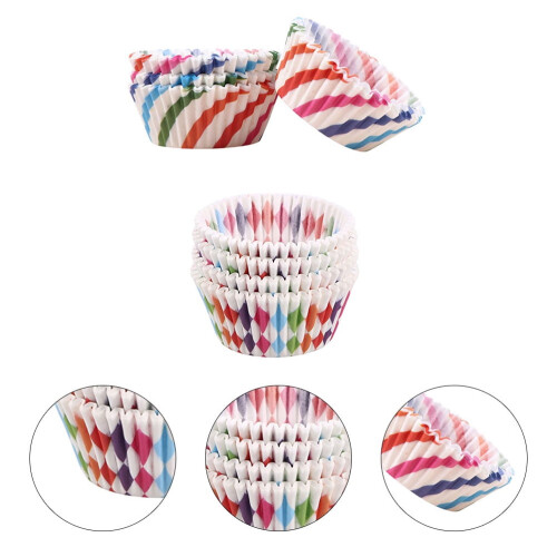 Muffin Paper Cups Disposable Baking Supply 200 Pcs