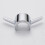 Shower Pole Hook Silver High-Strength Rust-Resistant Towel 8