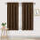 Blackout Curtain Panel Beige 41.7 x 83.9 in Thermal 6
