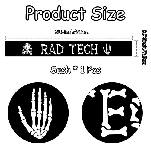 Rad Tech Week Sash Radiology Technician Decoration 1