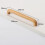 Wooden Cabinet Knobs Beech Wood 4 Pcs 2