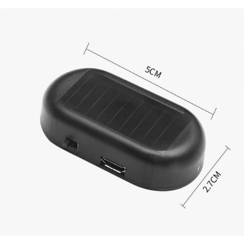 Solar Dummy Car Alarm for Vehicle Security 2