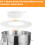 Blender Cover Set for 7QT Stand Mixers 2 Pack 4