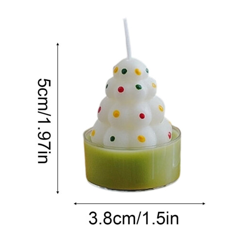 Christmas Tree Tealight Candles Scented 2 pcs 2