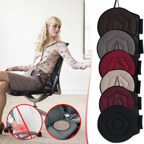 Rotating Seat Cushion Memory Foam 1 Pack 1