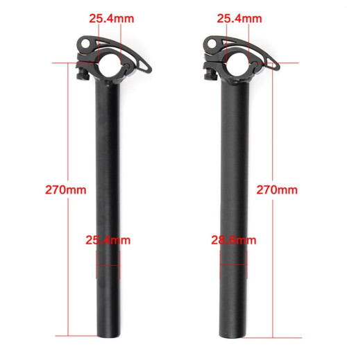 Bicycle Folding Handlebar Stem Aluminum 28.6 mm