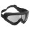 Motorcycle Goggle Black Windproof 1 Pair 4