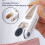 Windproof Clothes Hanger Clip Non-Slip Felt Plastic 1 Pack 5