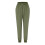 Women's Cotton Linen Tapered Pants with Elastic Waist and 2