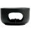 Black Ceramic Tea Warmer with Candle Holder 1 Set 1