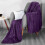 Microplush Fleece Blanket Grey 100x150 cm 5