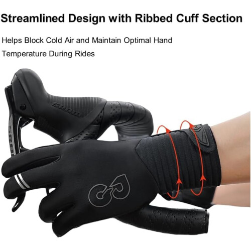 Touchscreen Winter Gloves Thin Warm Windproof Waterproof 2