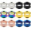 Ear Expander Solid Color Stainless Steel Double Flared 4mm 3