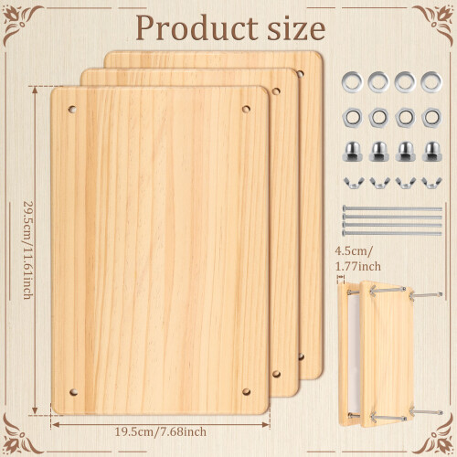Bamboo Book Press for Binding Portable Paper Press 1 Unit 1