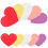 Heart Shape Paper Cutouts 40 pcs 1