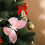 Glitter 3D Plastic Pearl Butterfly Clips Christmas Tree 6