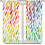 Rainbow Raindrops Curtains Watercolor Abstract Pattern 8
