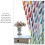 Rainbow Raindrops Curtains Watercolor Abstract Pattern 5