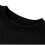 Black Boy's Boat Neck Long Sleeve Loose Top 5