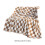 Checkered Flannel Blanket Polyester 100x70cm Black White 3