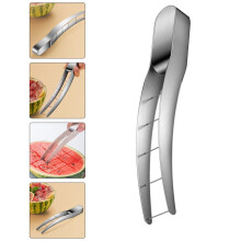 Watermelon Cutter Stainless Steel 24 x 3 x 1.5 cm 1 set