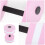 Weights Home Gym Dumbbell Pink 1 Pack 2