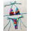 Women's Leopard Print Bikini Set Halter Triangle Bra 2
