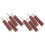 Sanding Drum Kit for Drill with Dual Grit Flap Wheel and 1