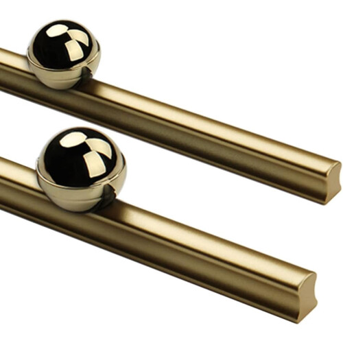 Gold Cabinet Handles Aluminum Alloy 2-Pack 1