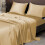 Queen Satin Bed Sheet Set Microfiber 3-Piece 3
