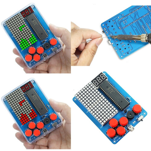 Retro Gaming Soldering Kit with 4 Classic Games 1