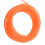 Polyurethane Round Belt Smooth Orange 10m 4