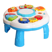 Baby Activity Table Music Play Center White
