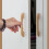 Wooden Flat Bridge Log Door Handles Beech Solid Wood 4 pcs 3