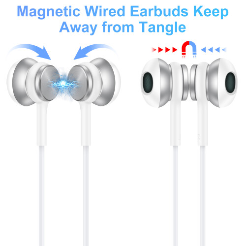 USB-C Wired Headphones with Mic Noise Canceling 2 Pack 1