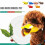Silicone Dog Muzzle Duck-Beak Style with Adjustable Straps 2