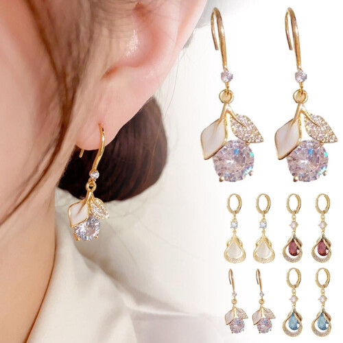 Lymphatic Drainage Ear Studs Dangle Earrings B19C T7A2 1