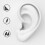 Work Earbuds Headphones Noise Isolating 3.5mm Wired 5