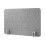 Acoustic Desk Divider Felt Privacy Panel Light Gray 40x50 cm 1