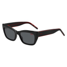 Lunettes de Soleil Hugo HG 1301/S 54/19/140 Black red Acetate frames WOMAN HG 1301/S