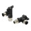 BL Pneumatic Push-In Quick Joint Hand Valve for 4mm 6mm 8mm 1