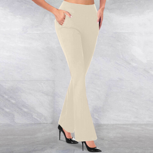 Women's Bootcut High Waist Yoga Pants Stretch