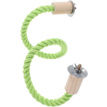 Bird Cage Perch Accessory Multi-Rope for Grip and Play