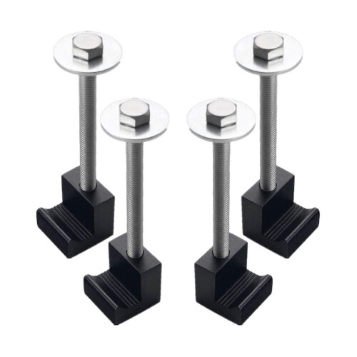 Truck Tie Downs J Hook Crossover Universal Mount Black 1